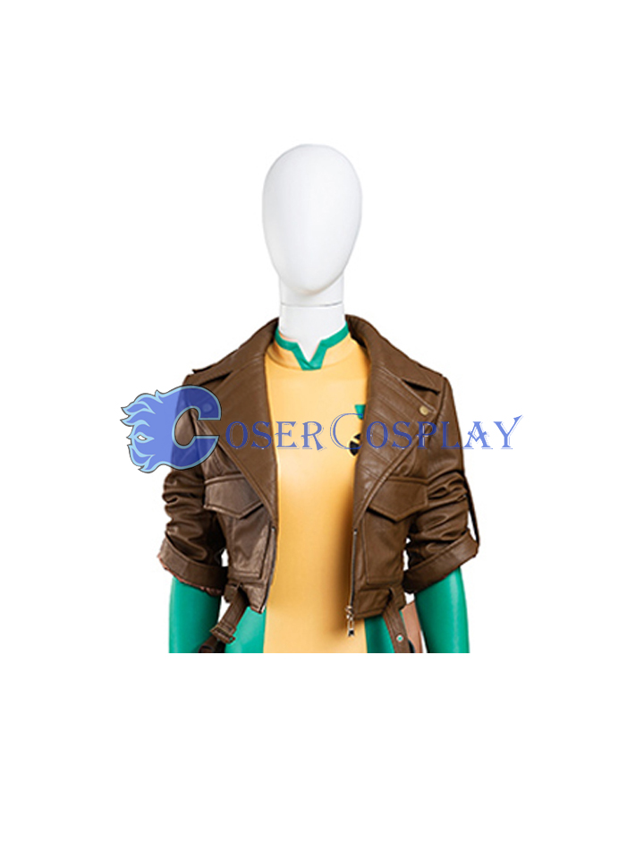 Z Anna Marie Rogue Cosplay Costume Jacket